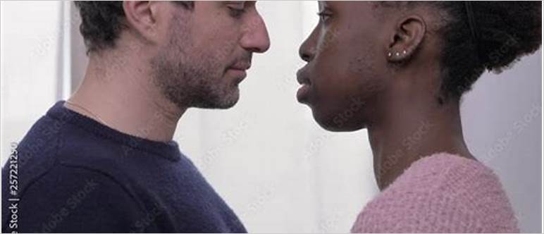 Black people kisses
